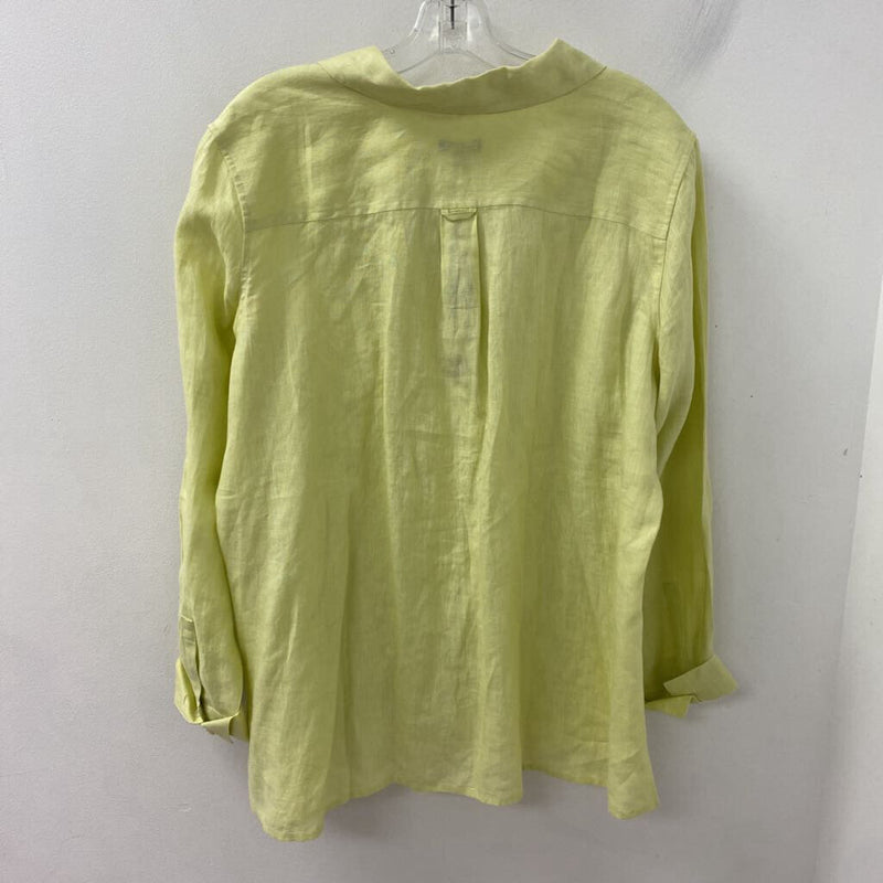 TALBOTS WOMEN'S PLUS TOP citrus 18