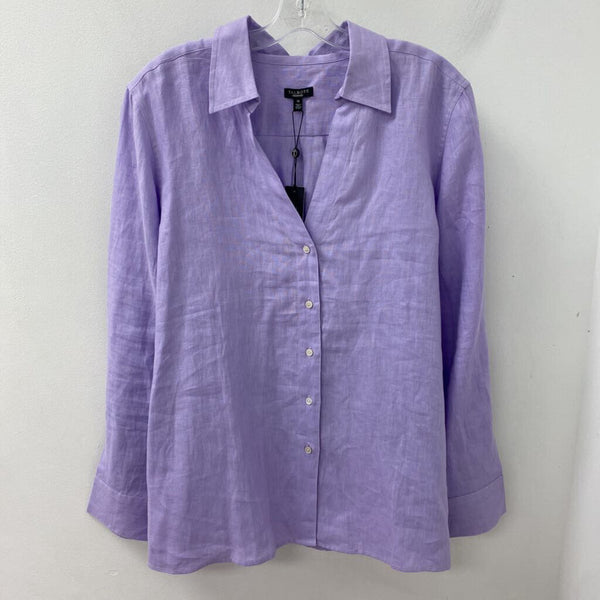 TALBOTS WOMEN'S PLUS TOP lilac 18