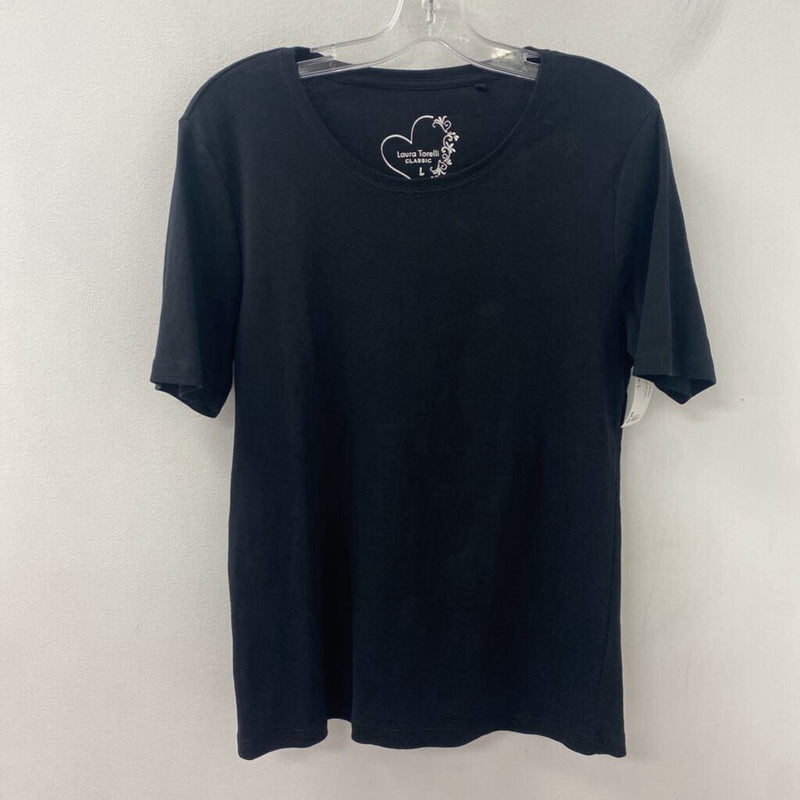 WOMEN'S T-SHIRT black L