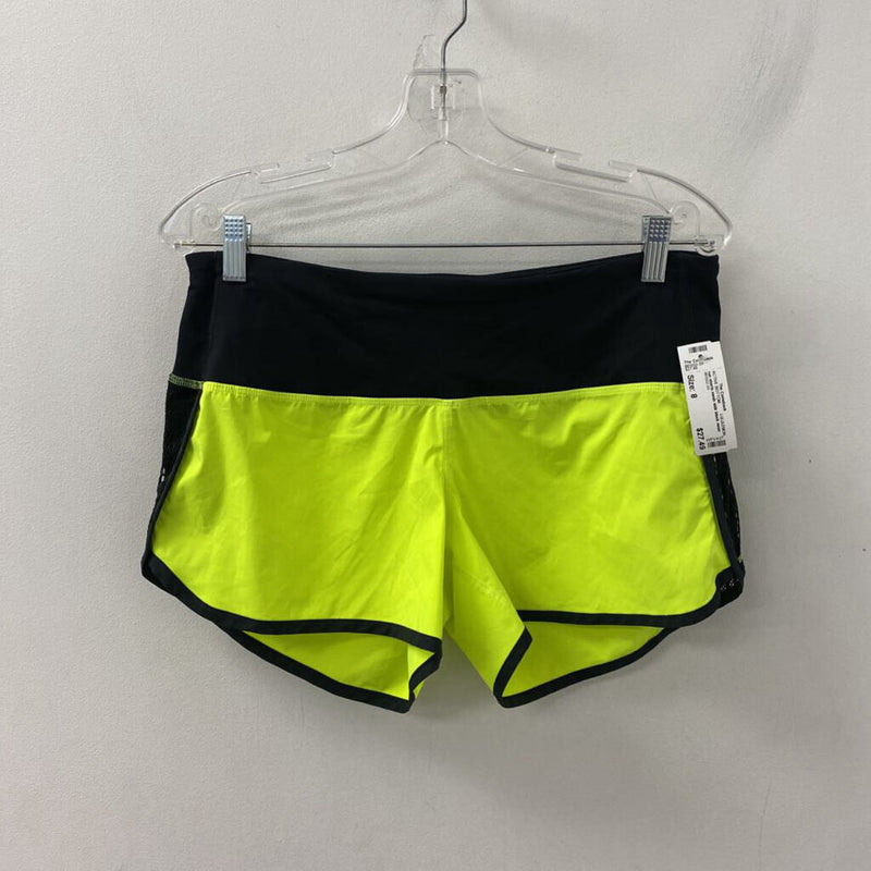 LULULEMON WOMEN'S ACTIVE BOTTOM black neon 8