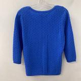 in CASHMERE WOMEN'S SWEATER blue L