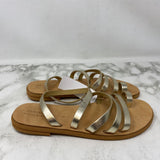 HANDMADE WOMEN'S SANDALS gold 7