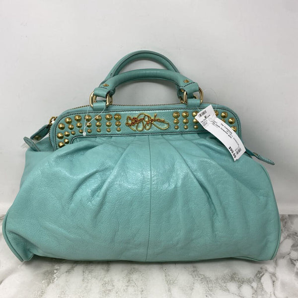 BETSEY JOHNSON WOMEN'S BAG turquoise gold