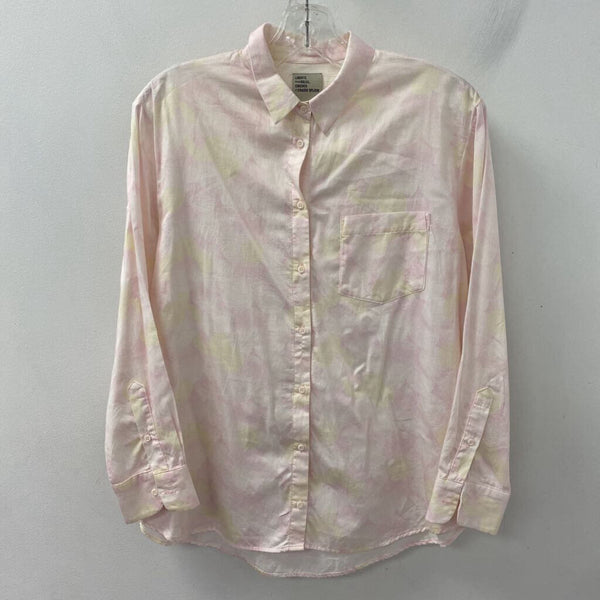 SACRECOEUR WOMEN'S BLOUSE/SHIRT pink yellow L