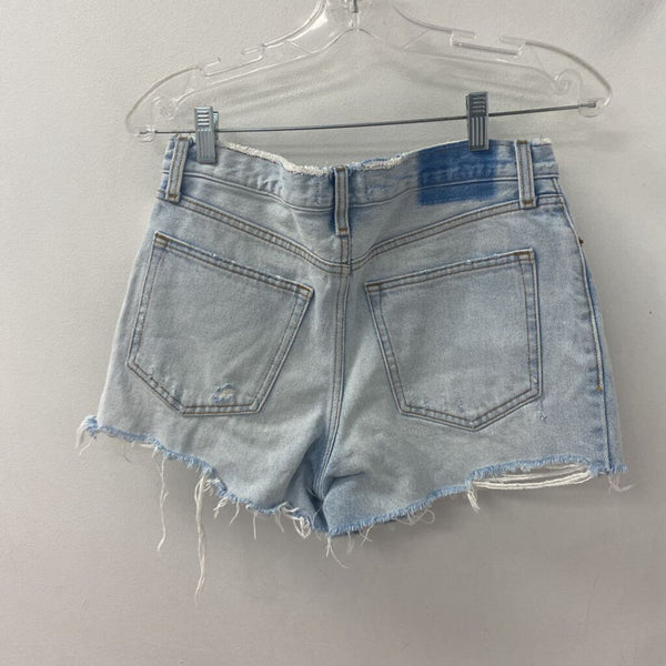 ABERCROMBIE & FITCH WOMEN'S SHORTS blue S/27