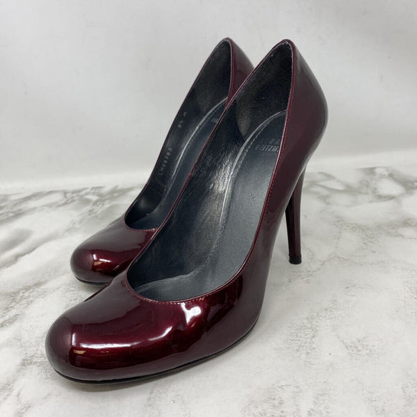 STUART WEITZMAN WOMEN'S FOOTWEAR burgundy 8.5