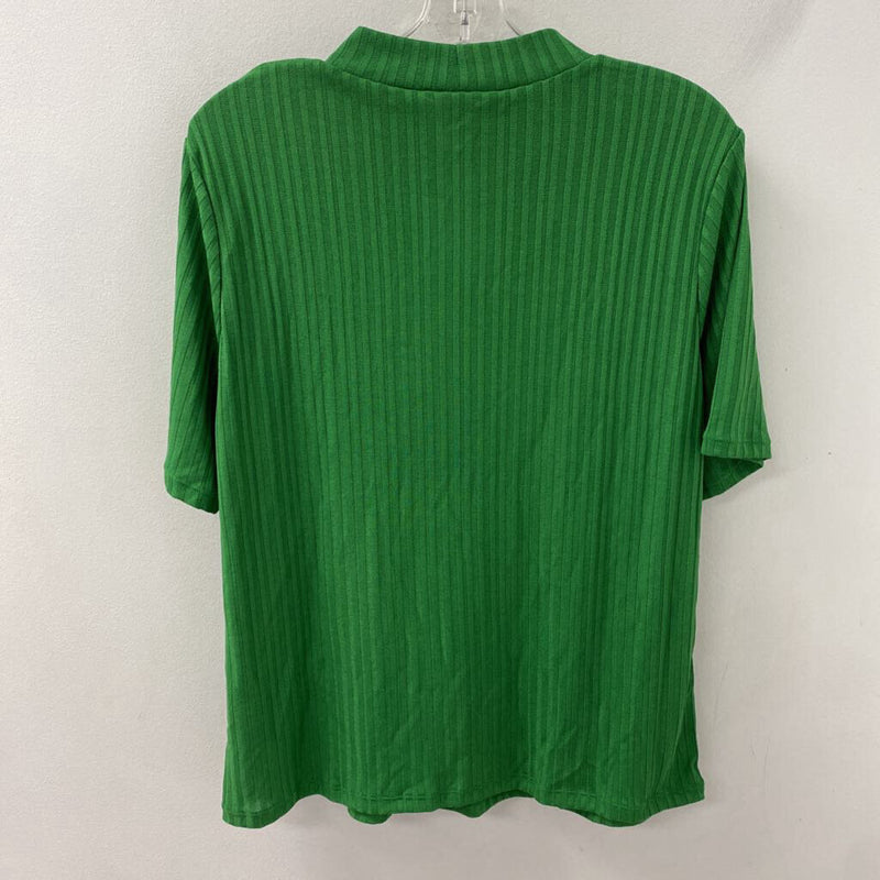 H&M WOMEN'S TOP green XL