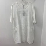 made in Italy WOMEN'S DRESS white M