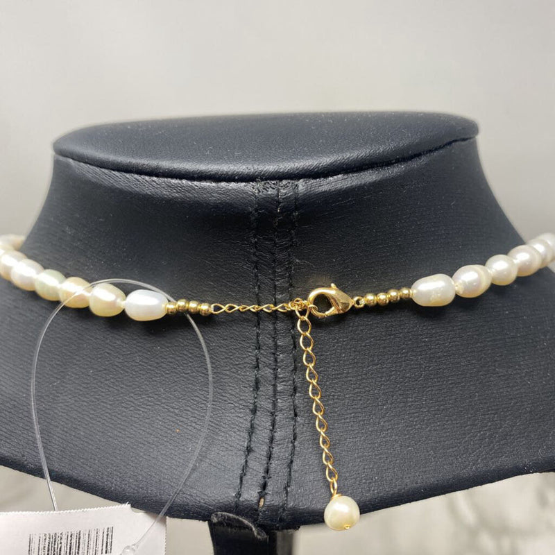 WOMEN'S NECKLACE pearl gold