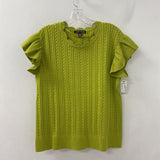 CABLE & GAUGE WOMEN'S SWEATER lime XL