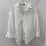 ZARA WOMEN'S BLOUSE/SHIRT white M