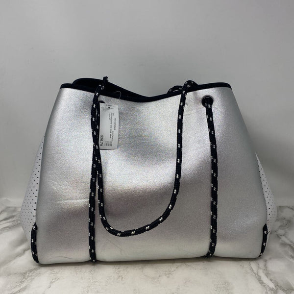 AH.DORNED WOMEN'S BAG black silver