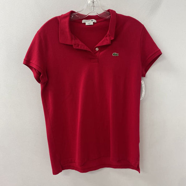 LACOSTE WOMEN'S ACTIVE TOP red L44