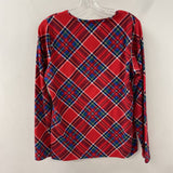 WOMEN'S T-SHIRT red multi M