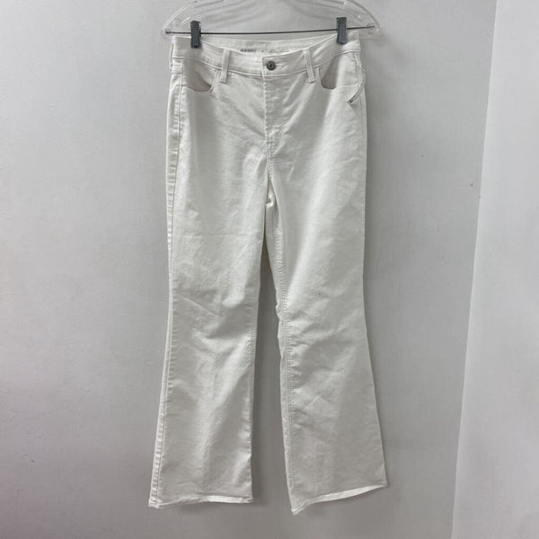 OLD NAVY WOMEN'S JEANS white 10