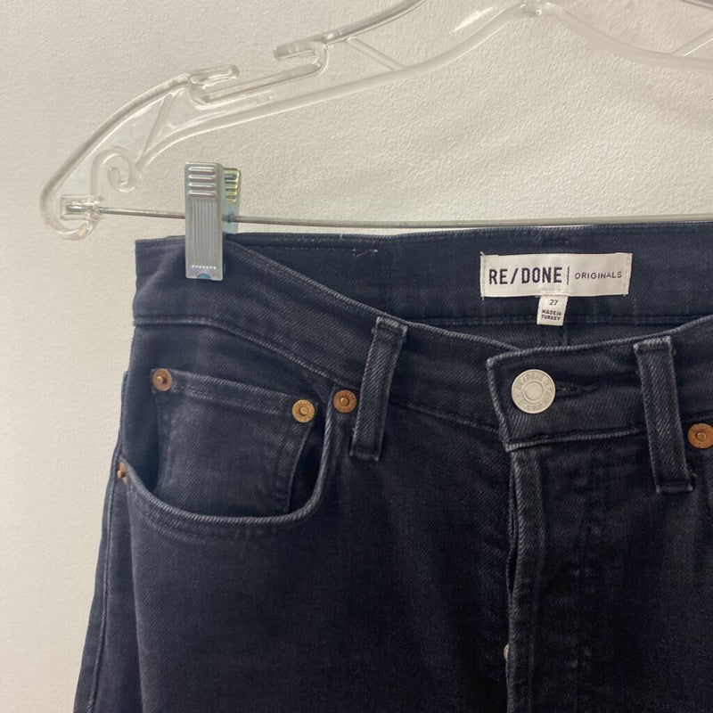 re/done WOMEN'S JEANS black S/27