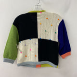 WOMEN'S SWEATER black pink green mix 6