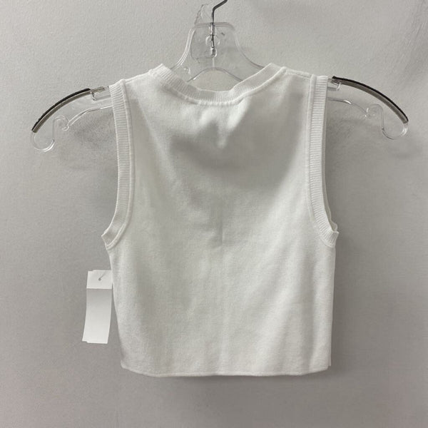 ZARA WOMEN'S TANK/CAMI white S