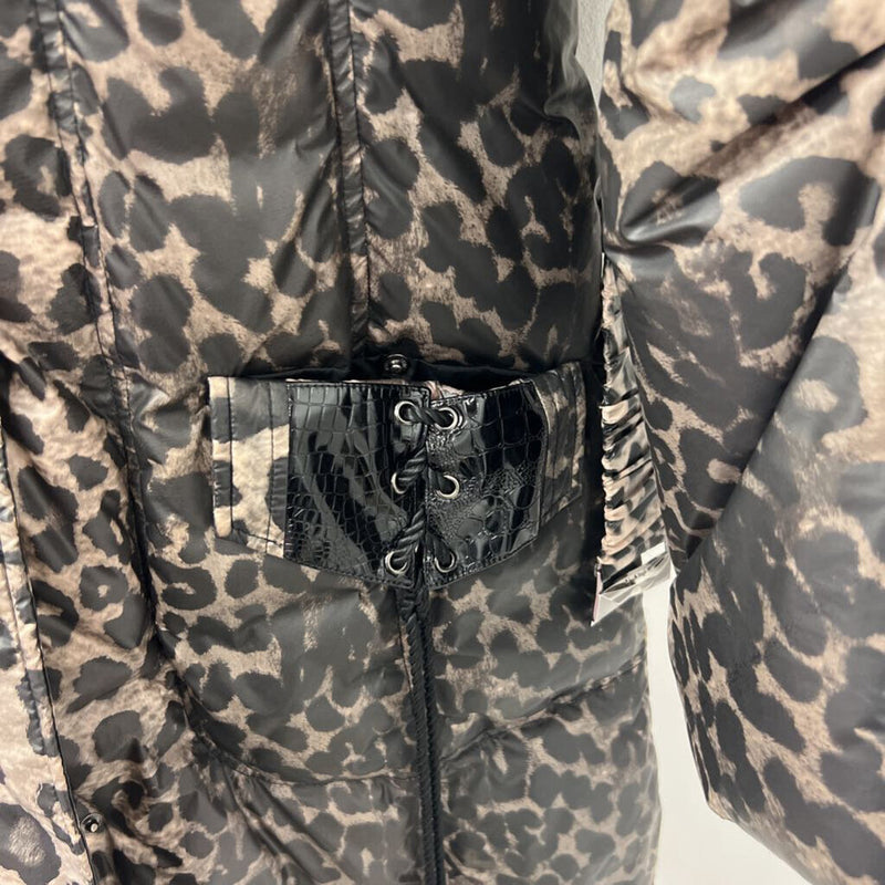 simon chang WOMEN'S COAT animal print M