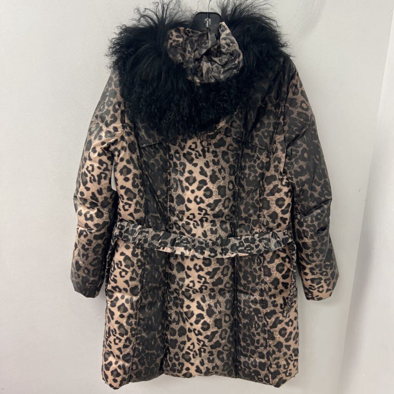 simon chang WOMEN'S COAT animal print M