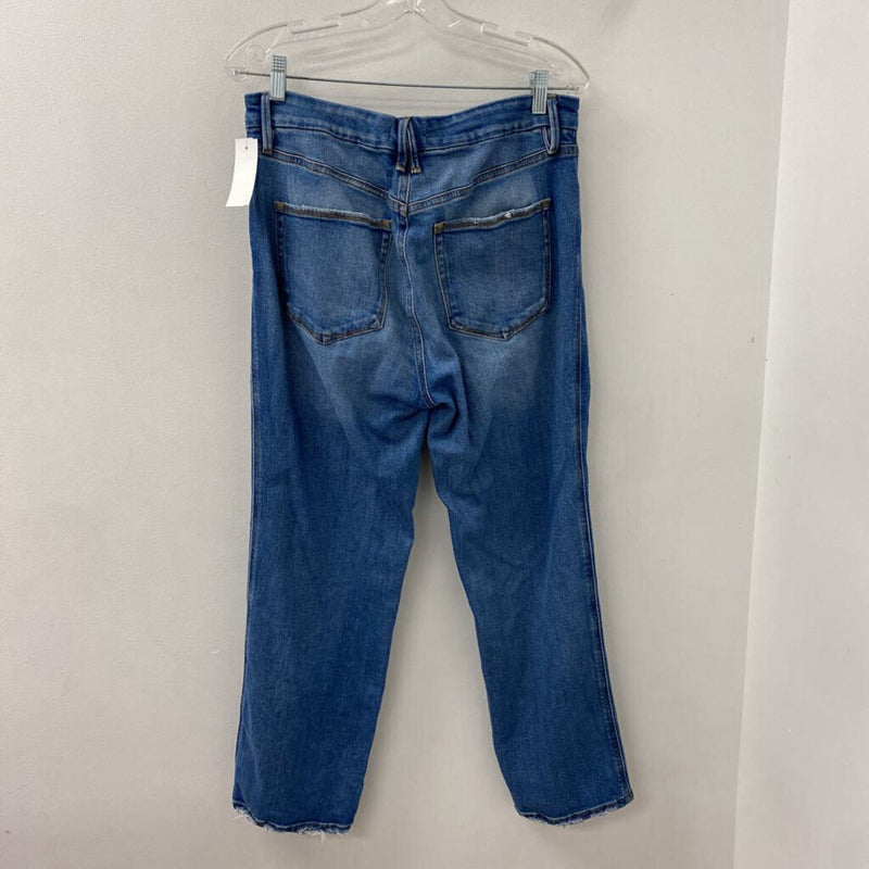 GOOD AMERICAN WOMEN'S JEANS blue 12/31