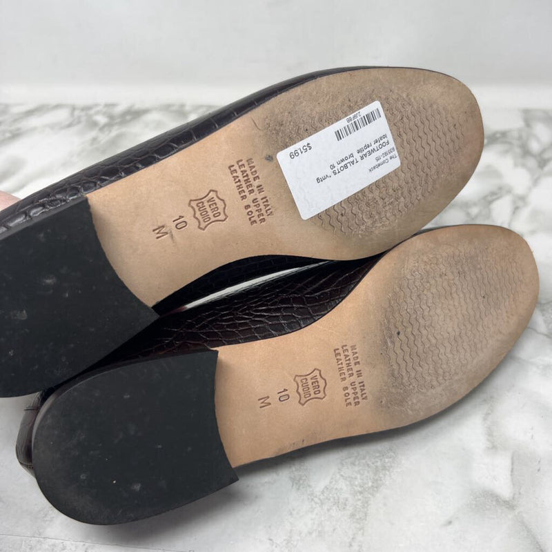 TALBOTS WOMEN'S FLATS brown 10