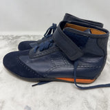 HERMES WOMEN'S SNEAKERS navy 38.5