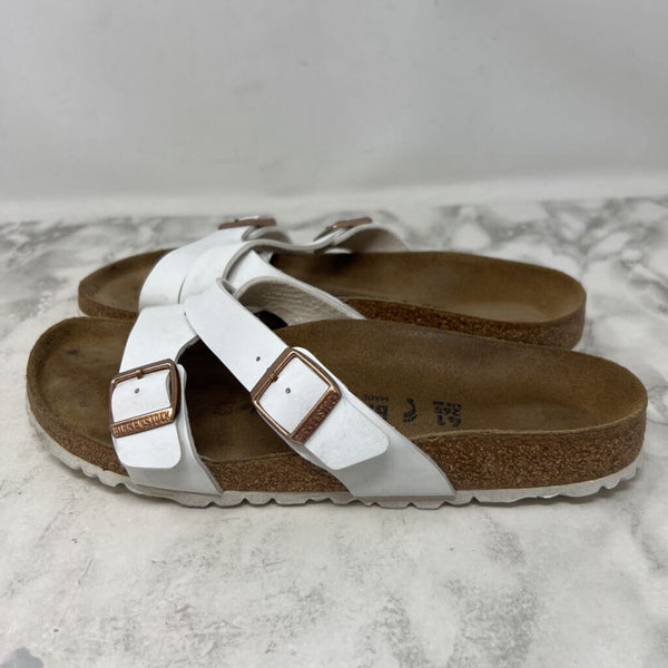 BIRKENSTOCK WOMEN'S SANDALS white rose gold 41