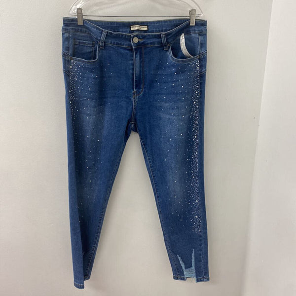 redseventy WOMEN'S JEANS blue 14/16