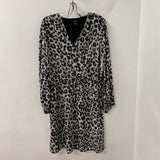 IMNYC isaac mizrahi WOMEN'S DRESS animal print L