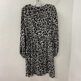 IMNYC isaac mizrahi WOMEN'S DRESS animal print L