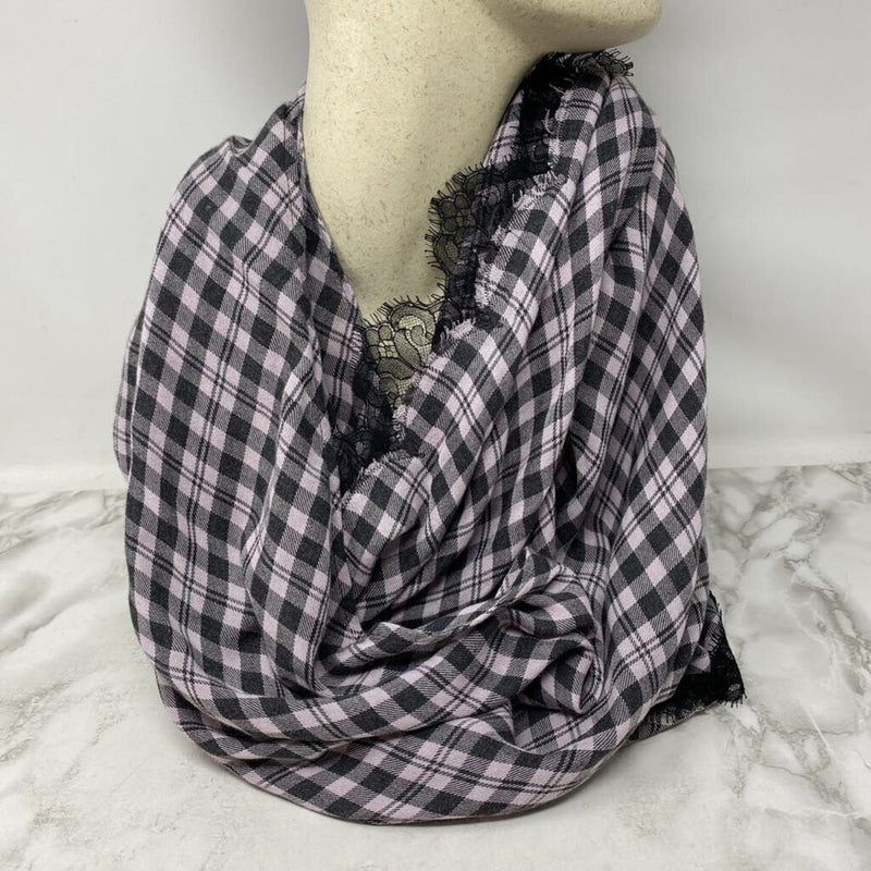 MARC CAIN WOMEN'S SCARF/SHAWL pale-pink black