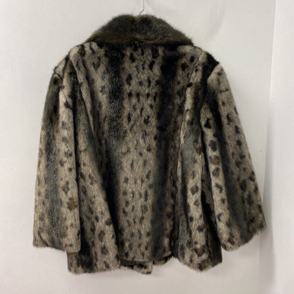 olympia WOMEN'S PLUS OUTERWEAR animal print 2-3X