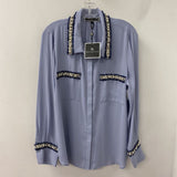 MELANIE LYNE WOMEN'S BLOUSE/SHIRT blue 14