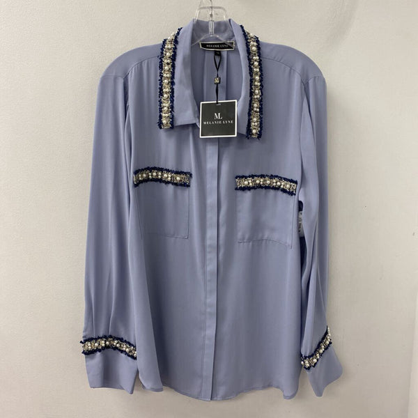 MELANIE LYNE WOMEN'S BLOUSE/SHIRT blue 14