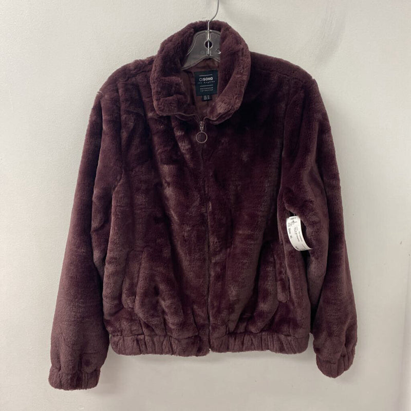 CI SONO WOMEN'S COAT burgundy XL