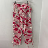 WOMEN'S PANTS pink grey mix M