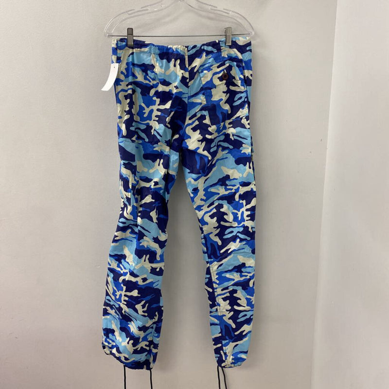 WOMEN'S PANTS blue navy mix M