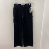 refuge WOMEN'S PANTS black white mix XS