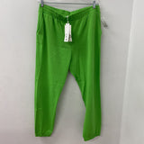 ZARA WOMEN'S PANTS lime green XL