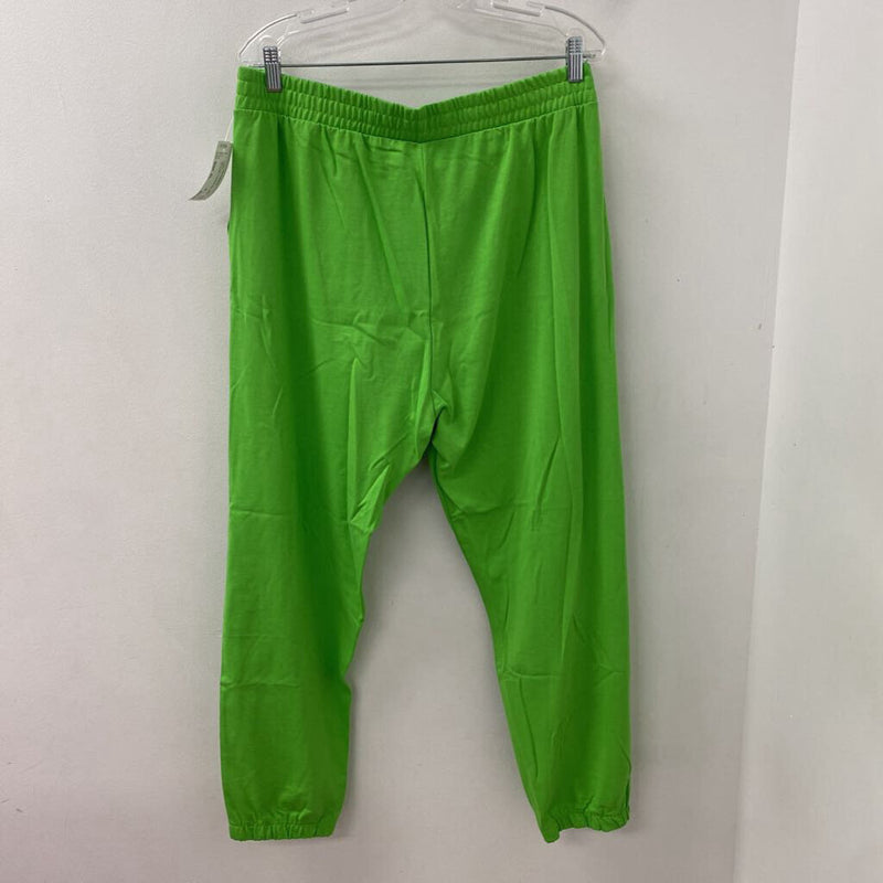 ZARA WOMEN'S PANTS lime green XL