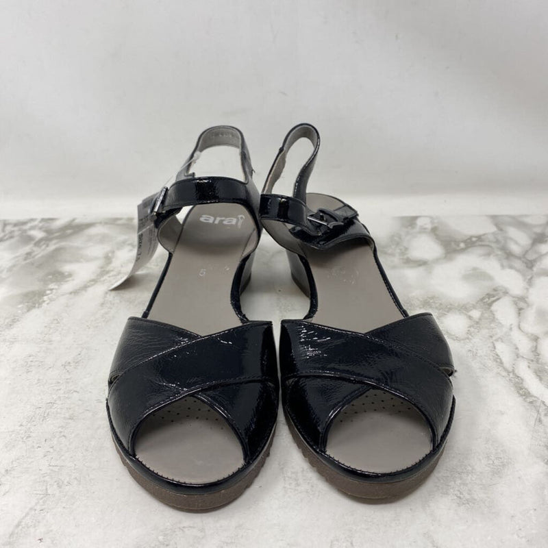 ARA WOMEN'S SANDALS black 7.5