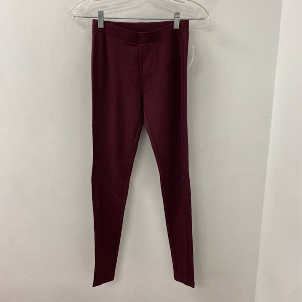 c&c california WOMEN'S LEGGINGS burgundy XS