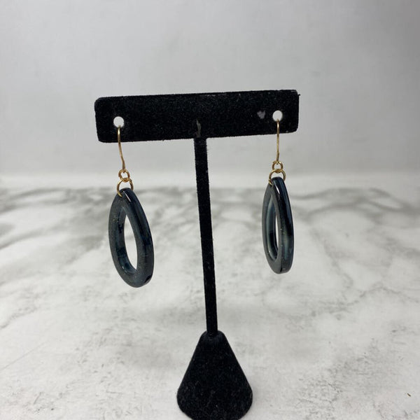 WOMEN'S EARRINGS black blue