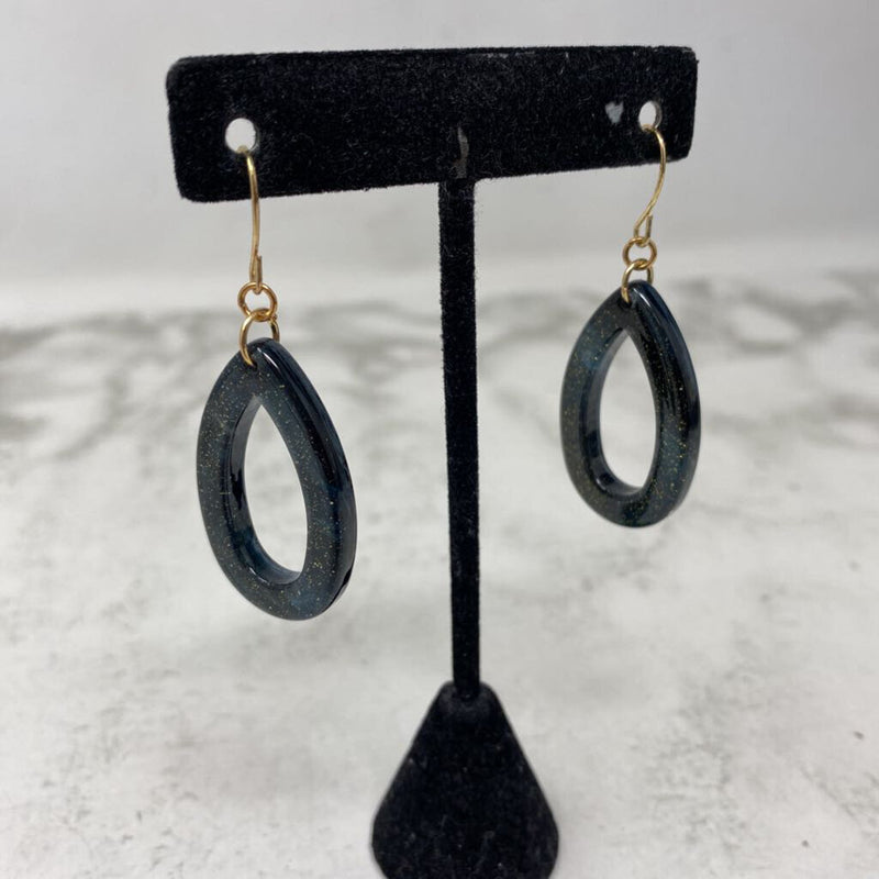 WOMEN'S EARRINGS black blue