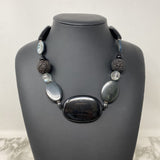 WOMEN'S NECKLACE black