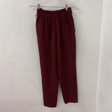 TOPSHOP WOMEN'S PANTS burgundy 8