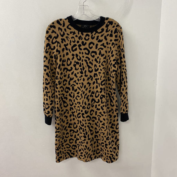 J CREW WOMEN'S DRESS leopard print S