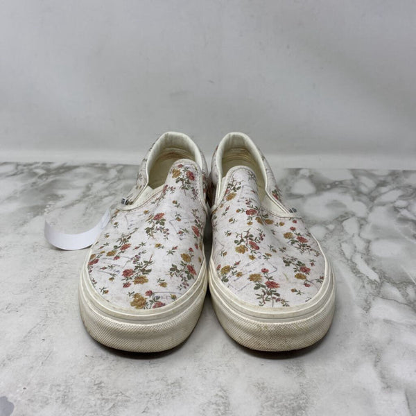 VANS WOMEN'S SNEAKERS cream pink 7