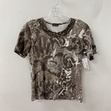 GERRY WEBER WOMEN'S T-SHIRT animal print S